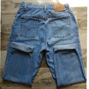 Levi's 550 Vintage High Waist Taper Jeans